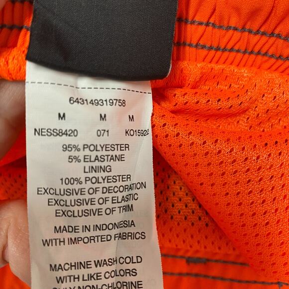 Nike Swim Trunks Mens Medium Gray Contend 2.0 Shorts 9 Inch Volley Mesh Brief - Picture 8 of 10